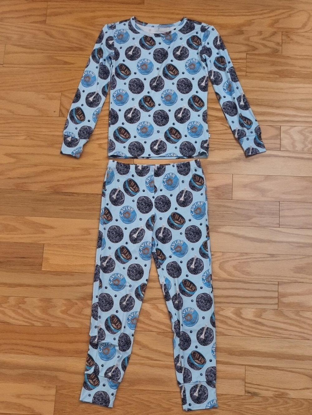 Posh Peanut Caviar Classic Pajama Set Size 7/8 NWOT